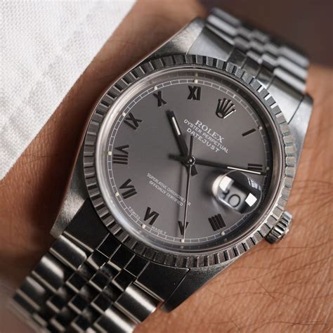 grey rolex datejust
